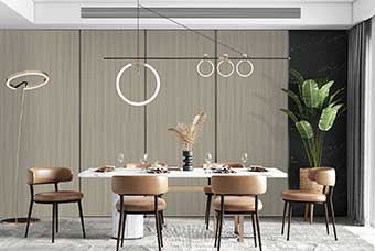 雅安轻奢风格-餐厅