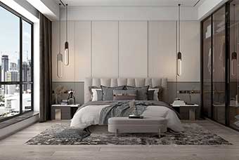 雅安现代风格-卧室