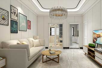 雅安现代风格-客厅