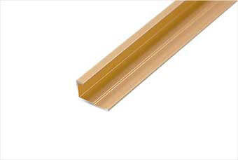 雅安航空纤维墙咔铝合金边条（钛金氧化）